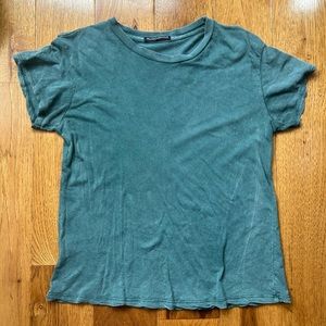 Brandy Melville Dark Green Tee